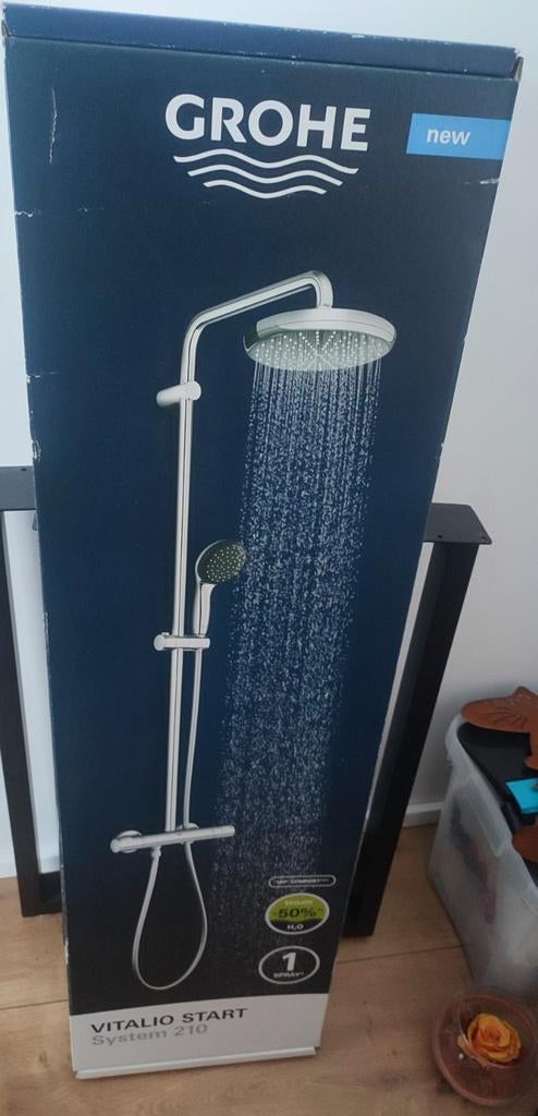 Nieuwe douchekolom van Grohe, Huis en Inrichting, Badkamer | Badtextiel en Accessoires, Nieuw, Overige typen, Grijs, Ophalen