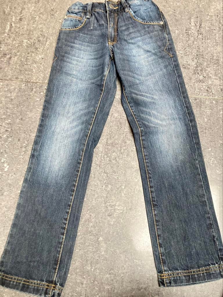 Pantalon jeans taille 128, Enlèvement ou Envoi, Utilisé, Garçon, Pantalon