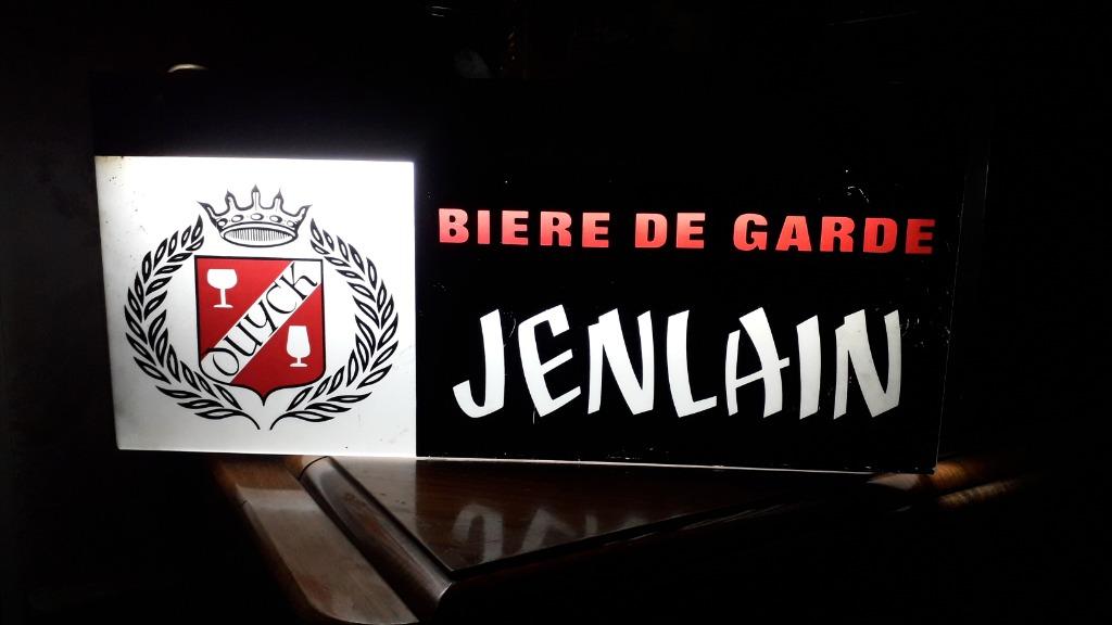 ancien enseigne lumineuse - Jenlain (bière de garde), Enlèvement ou Envoi