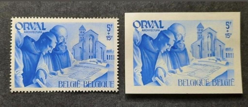 Belgique : COB 567A/67B ** Orval 1941., Sans timbre, Neuf, Enlèvement ou Envoi, Non oblitéré