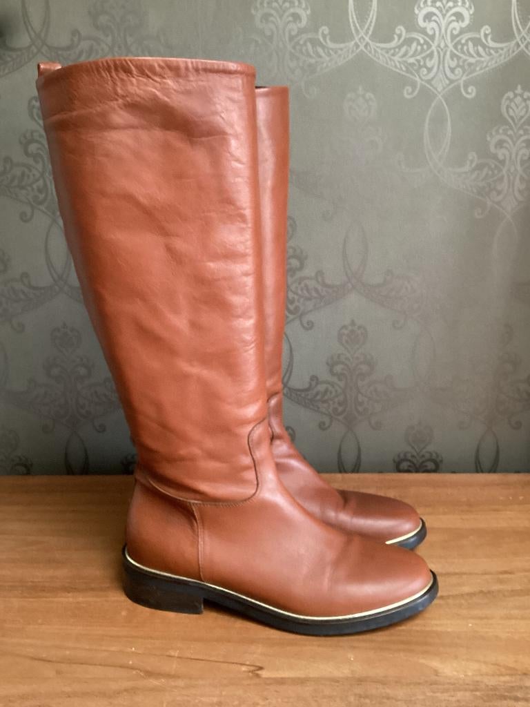 Bottes River Woods 39 cognac, Enlèvement ou Envoi, River Woods, Comme neuf, Brun