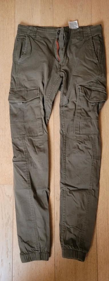 cargo broek, Jack&Jones, Ophalen of Verzenden, Zo goed als nieuw, Groen