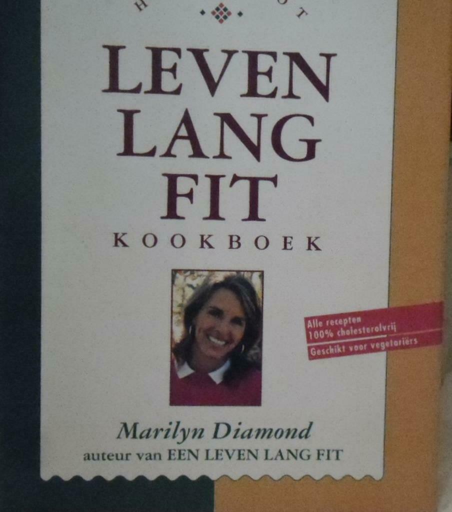 Leven lang fit kookboek, Marilyn Diamond Alle recepten 100%, Boeken, Gezondheid, Dieet en Voeding, Zo goed als nieuw, Ophalen of Verzenden