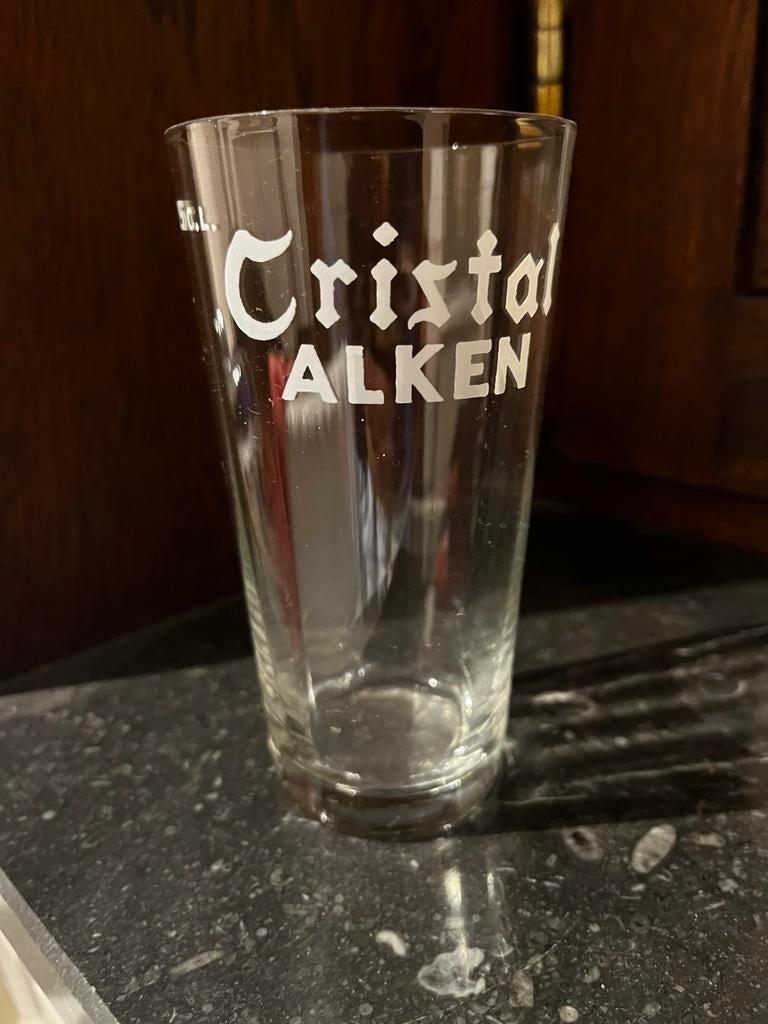 Glas Cristal Alken 25cl, Collections, Verres & Petits Verres, Enlèvement ou Envoi, Comme neuf