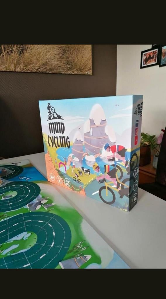 Mind Cycling jeu de société sur le cyclisme, Enlèvement ou Envoi