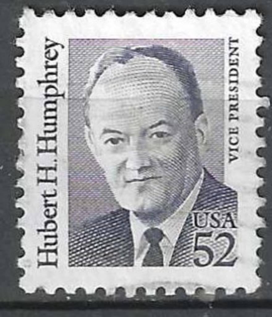 États-Unis 1991 - Yvert 1945 - Hubert Horatio Humphrey. (ST), Envoi, Affranchi