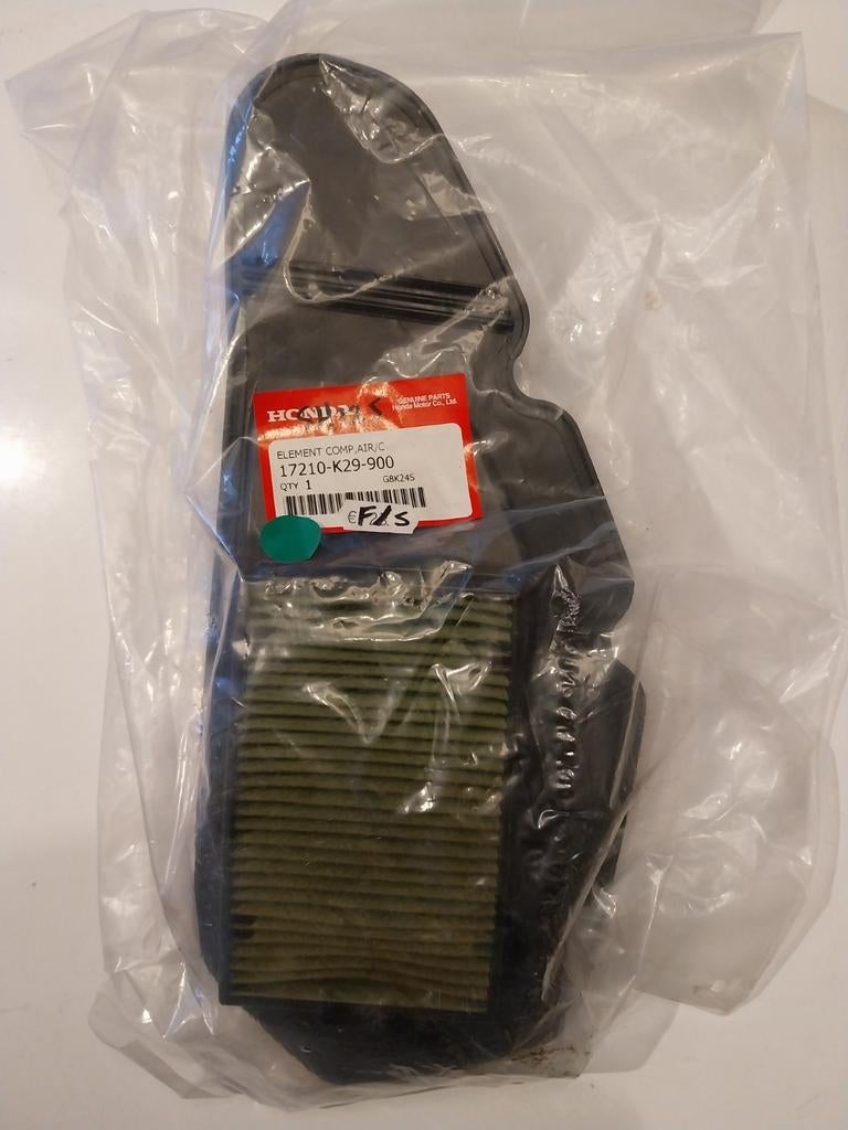 17210-K29-900 Honda SH 125 luchtfilter, Motoren, Ophalen of Verzenden, Nieuw