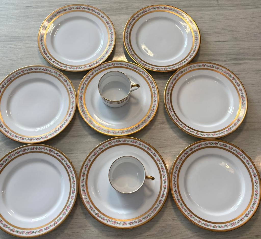 Assiettes Charles Ahrenfeldt (1894-1930) Limoges, Enlèvement