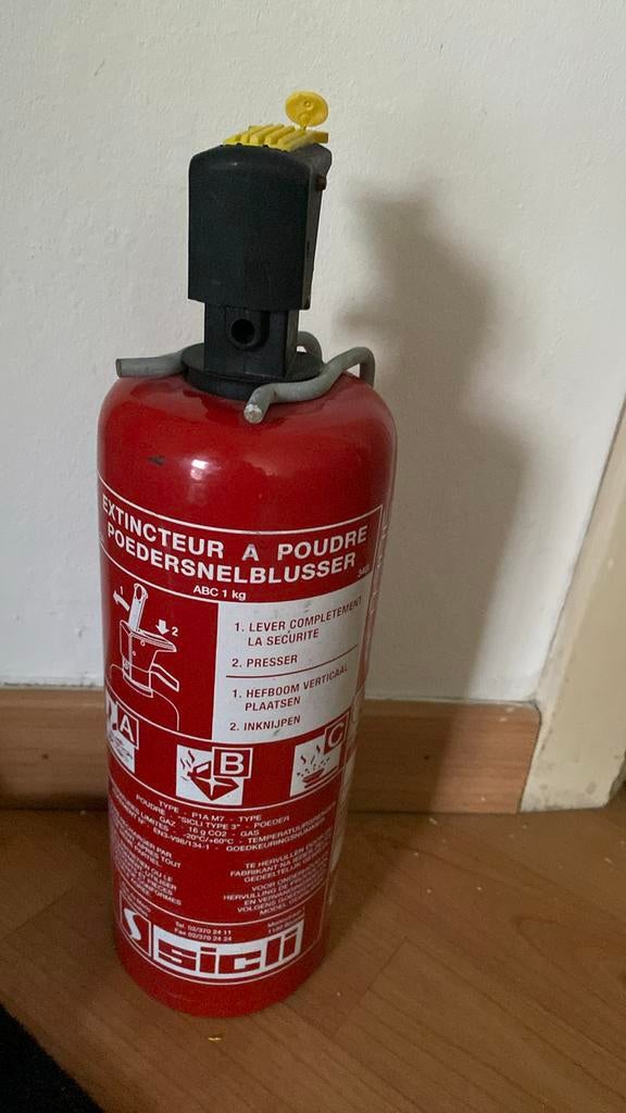 Extincteur de voiture, Enlèvement, Comme neuf, Extincteur