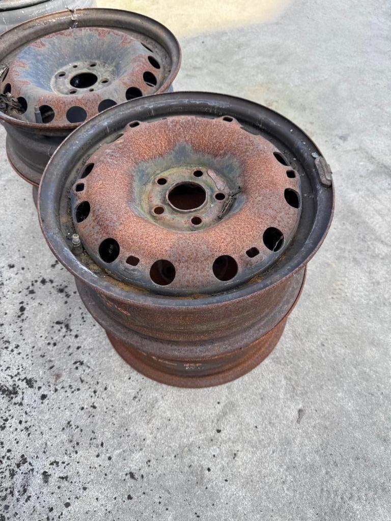 Jantes en tôle VAG 5x100, Enlèvement, Utilisé, Seat