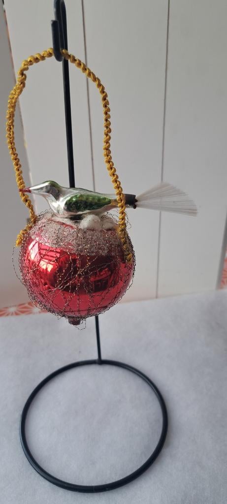 Suspension de Noël oiseau sur nid, Enlèvement ou Envoi