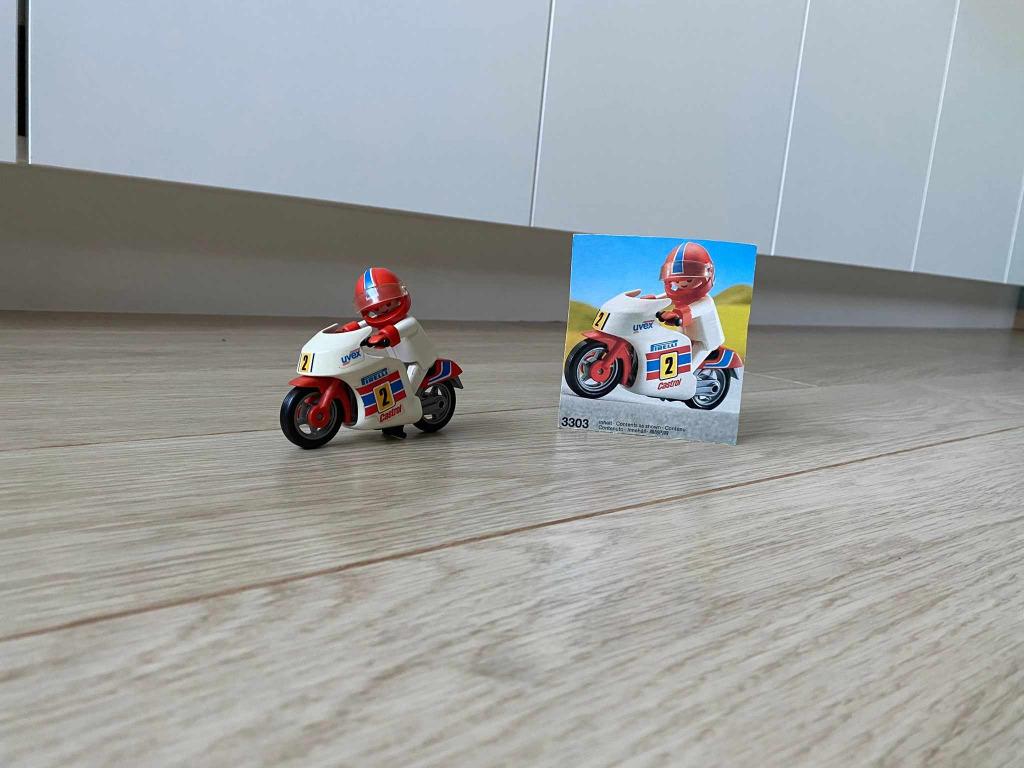 Vélo de course Playmobil numéro 3303, Enlèvement, Comme neuf, Ensemble complet
