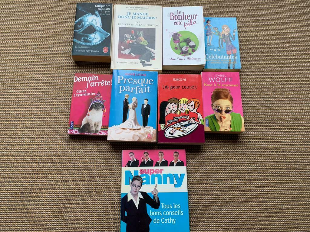 Livres en anglais et français chick litt et thriller, Livres, Comme neuf, Mary Higgins Clark