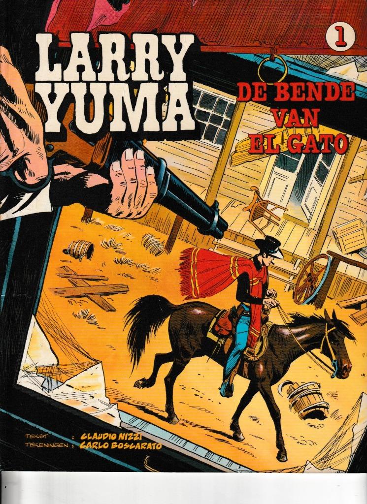Twee strips Larry Yuma - volledige reeks., Envoi