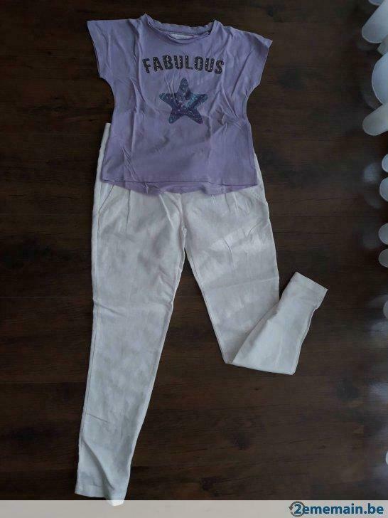Ensemble 10 ans, Utilisé, Fille, Pantalon