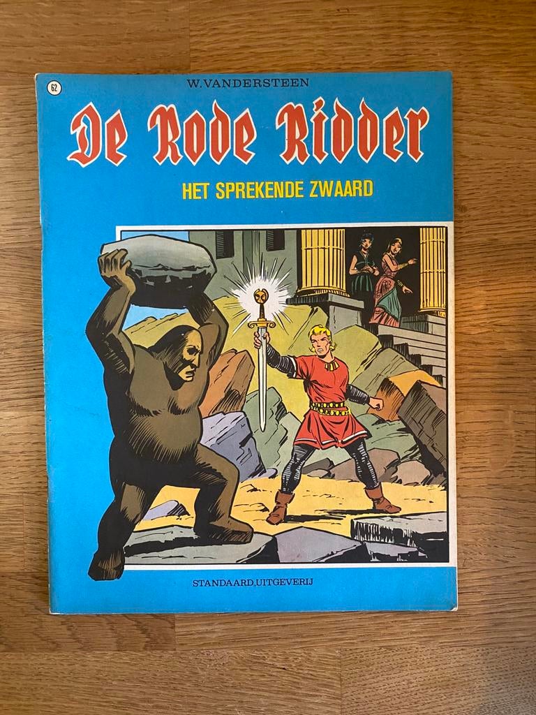 De Rode Ridder nr 62 EERSTE DRUK 1974, Enlèvement ou Envoi, Willy Vandersteen, Une BD, Utilisé
