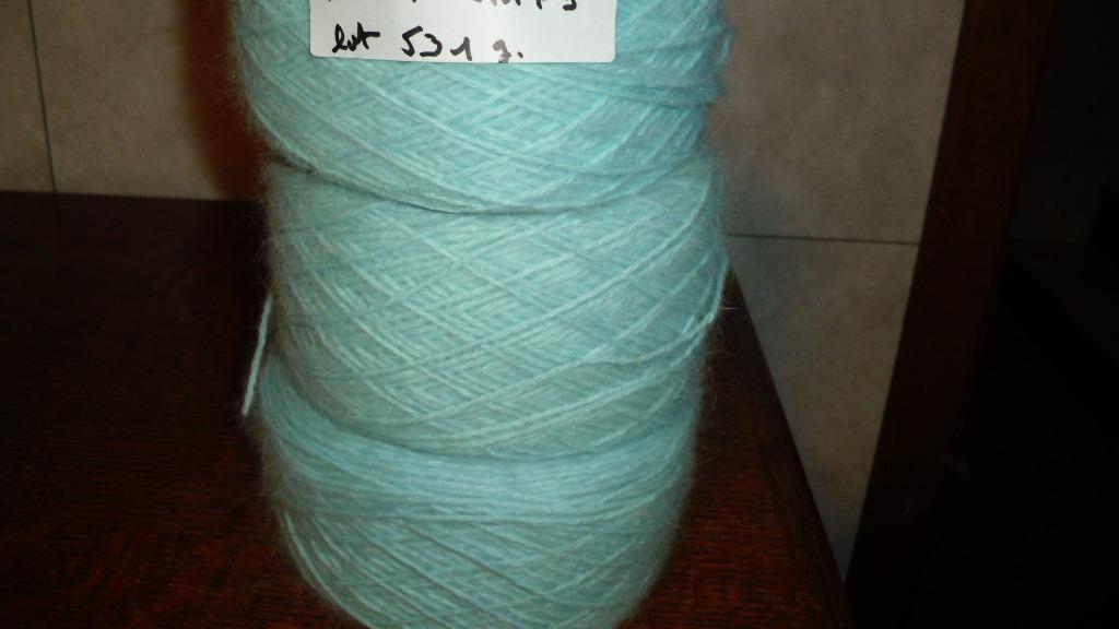 lot laine ANGORA80%,couleur vert limpide 9101,lot 531gr=58€4, Hobby en Vrije tijd, Breien en Haken, Verzenden, Nieuw, Breien of Haken