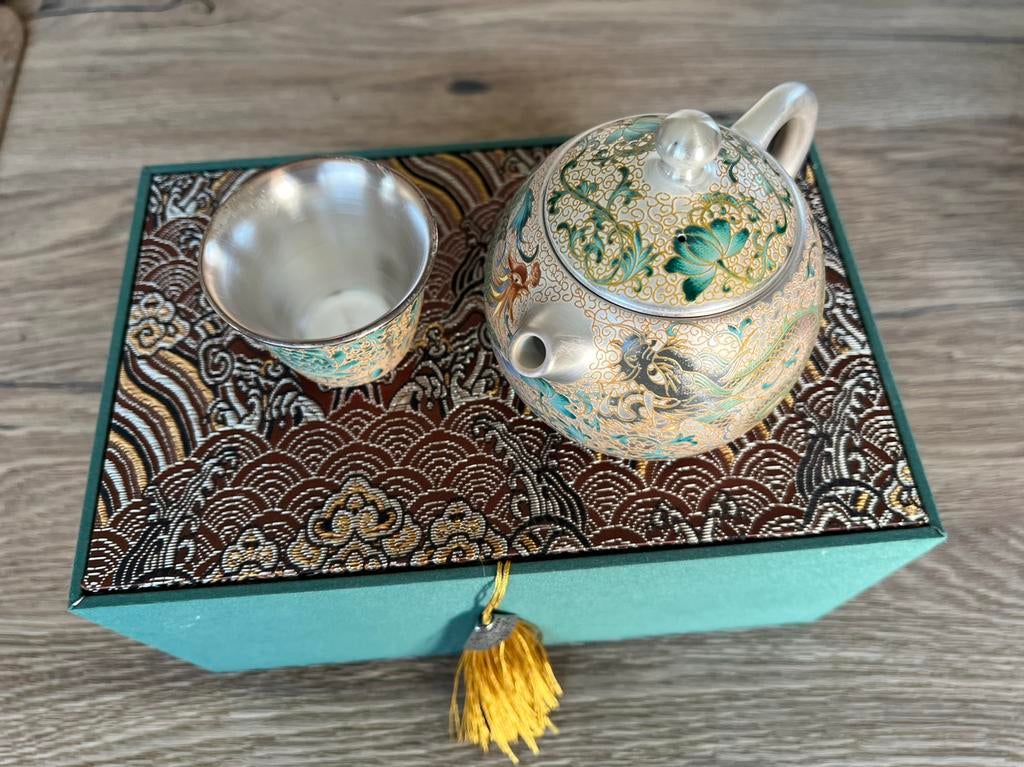 Chinees thee servies, Ophalen of Verzenden, Zo goed als nieuw