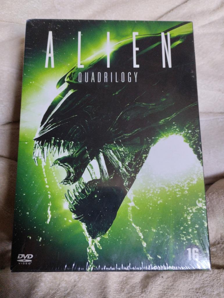 DVD box Alien quadrilogy, Cd's en Dvd's, Vanaf 16 jaar, Ophalen, Nieuw in verpakking, Science Fiction