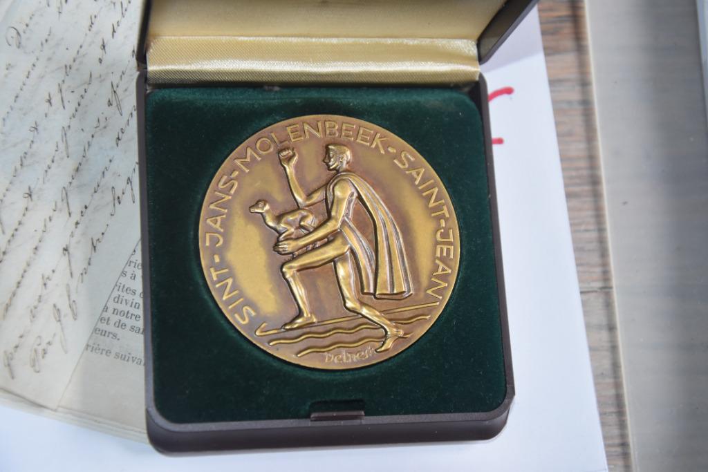 Médaille Molenbeek-Saint-Jean, Envoi, Bronze