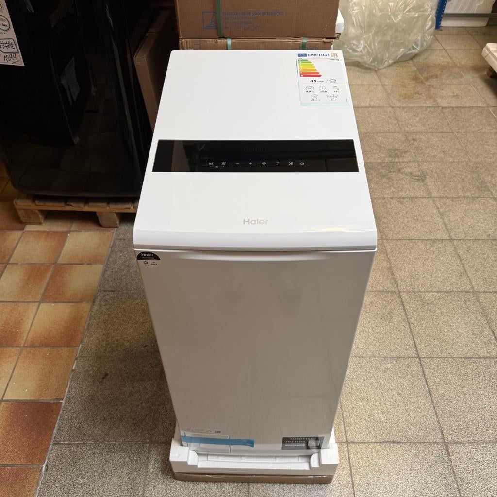 Lave-linge top Haier 9kgs neuve + garantie, Electroménager, Enlèvement ou Envoi, Comme neuf