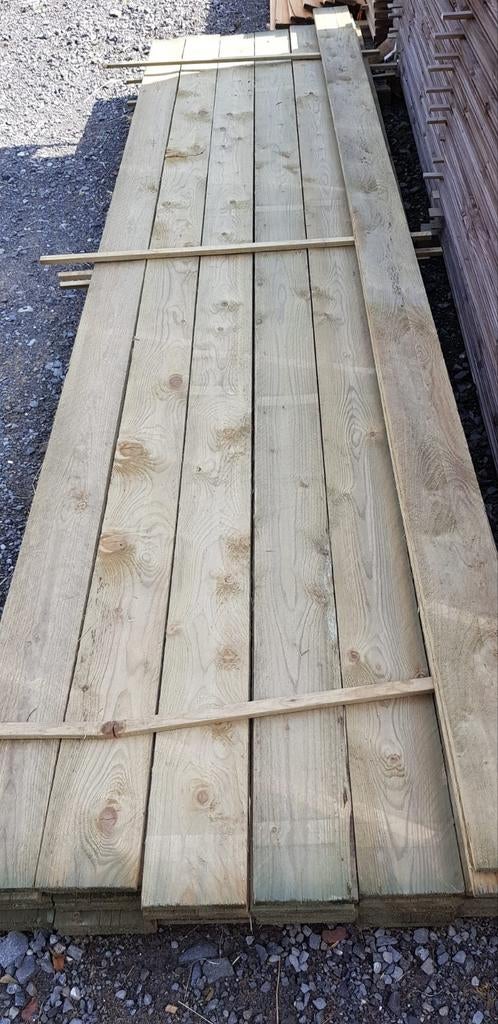 Planches Douglas brut autoclave, Jardin & Terrasse, Enlèvement, Planches