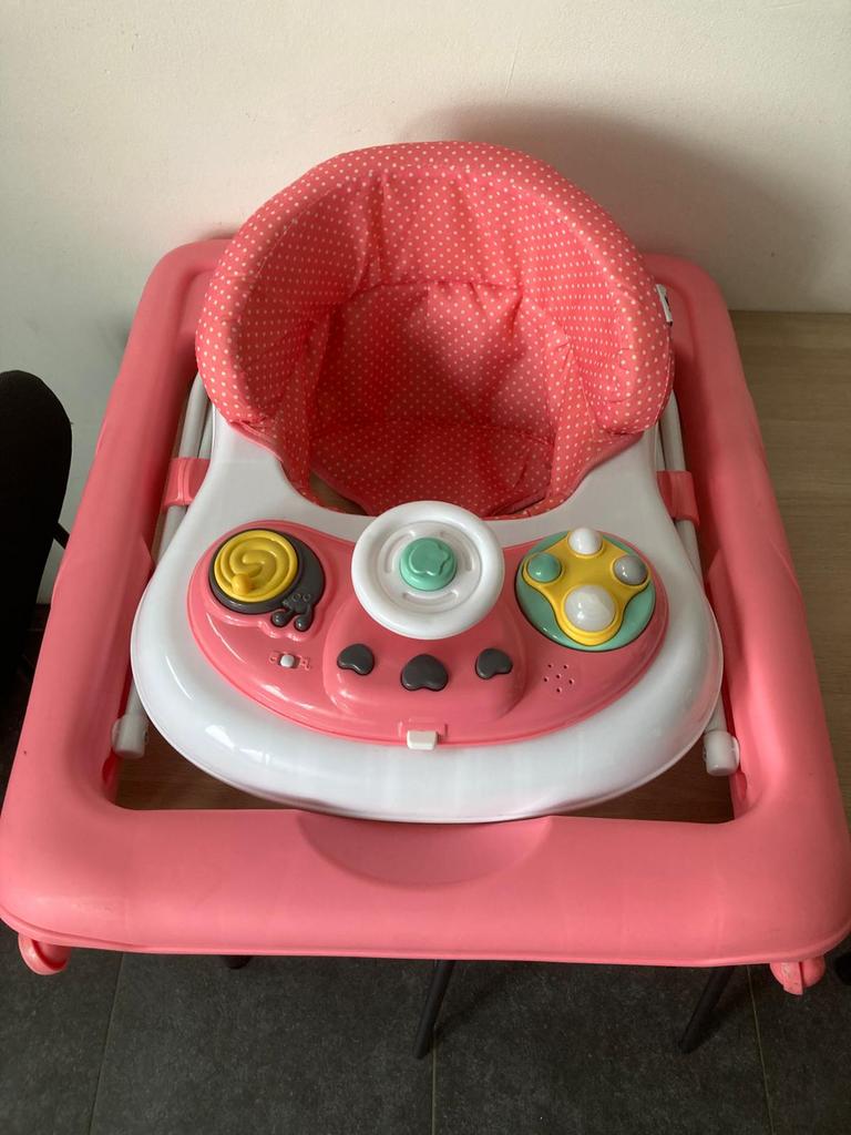 loopstoel roze, Kinderen en Baby's, Speelgoed | Babyspeelgoed, Ophalen, Nieuw