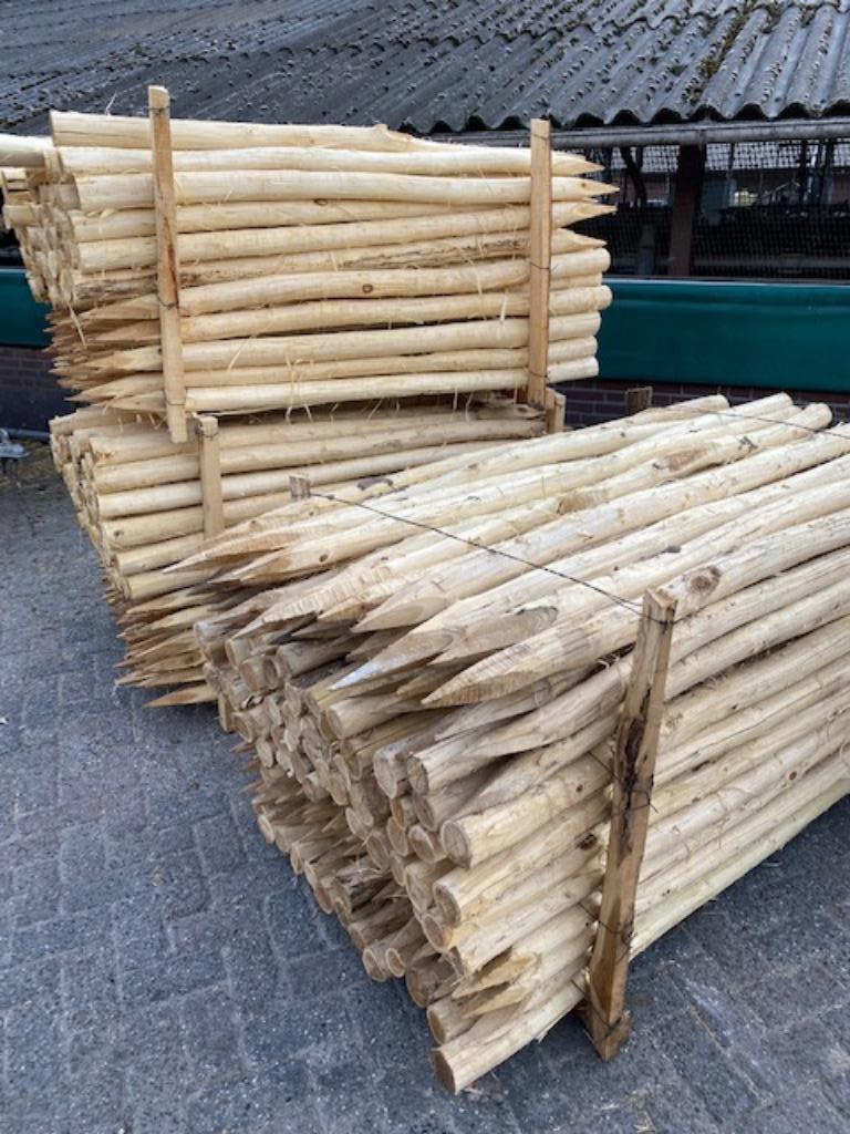 Robinia kastanje palen kastanje robinia hekwerk vlechtscherm, Ophalen of Verzenden, Nieuw, Hout, Tuinhek