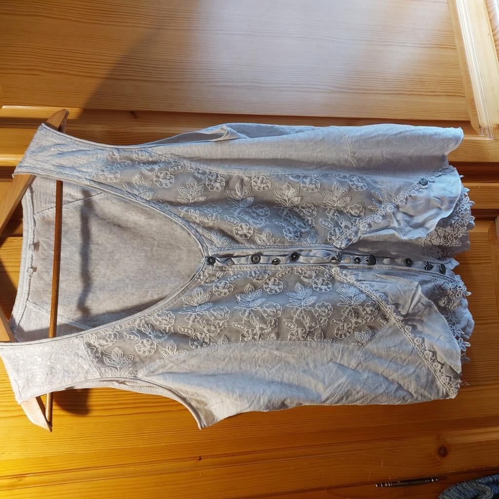 Top beige pour femme, Enlèvement, Neuf, Taille 46/48 (XL) ou plus grande, Beige