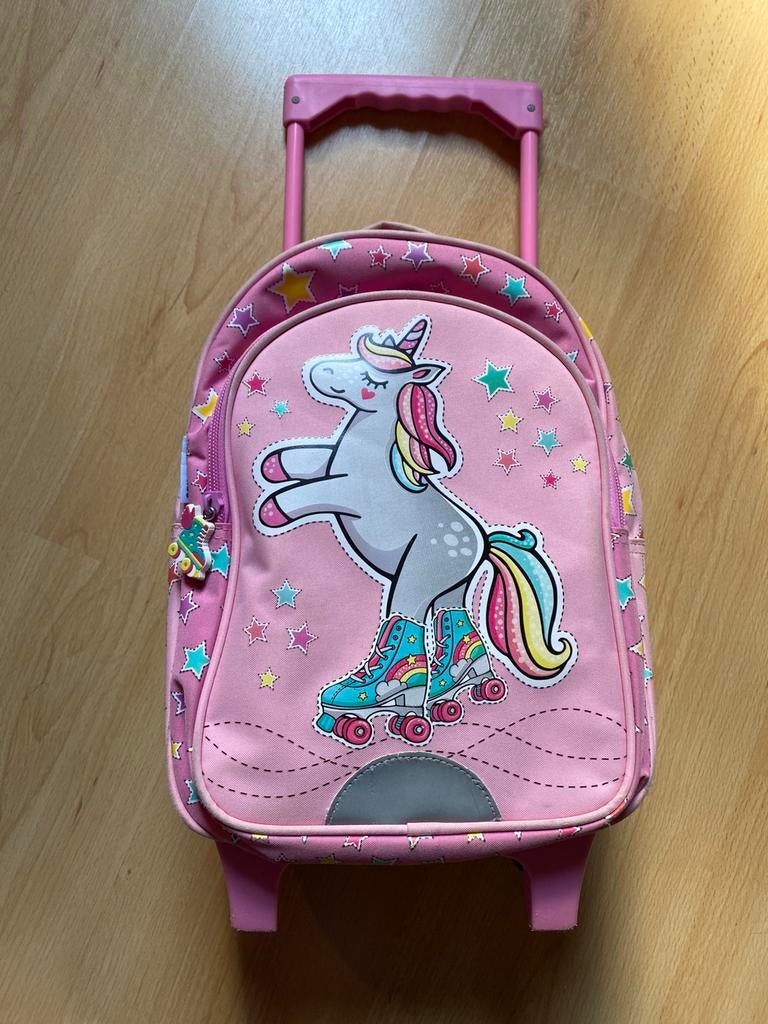 Kangourou trolley unicorn, Handtassen en Accessoires, Tassen | Schooltassen, Ophalen, Gebruikt