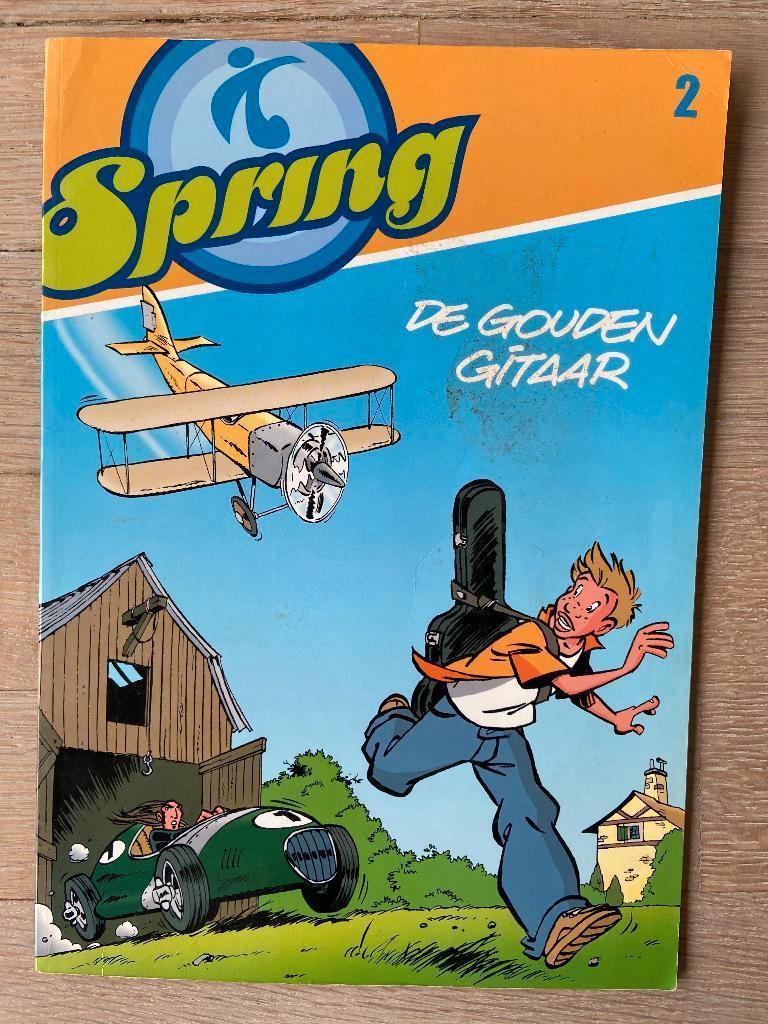 Spring, strip De gouden gitaar, Enlèvement ou Envoi, Utilisé, Studio 100