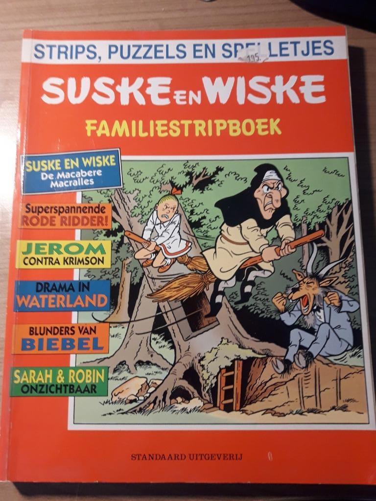 Suske en Wiske Familiestripboek Witte zwanen zwarte zwanen, Boeken, Gelezen, Willy Vandersteen, Eén stripboek, Ophalen of Verzenden