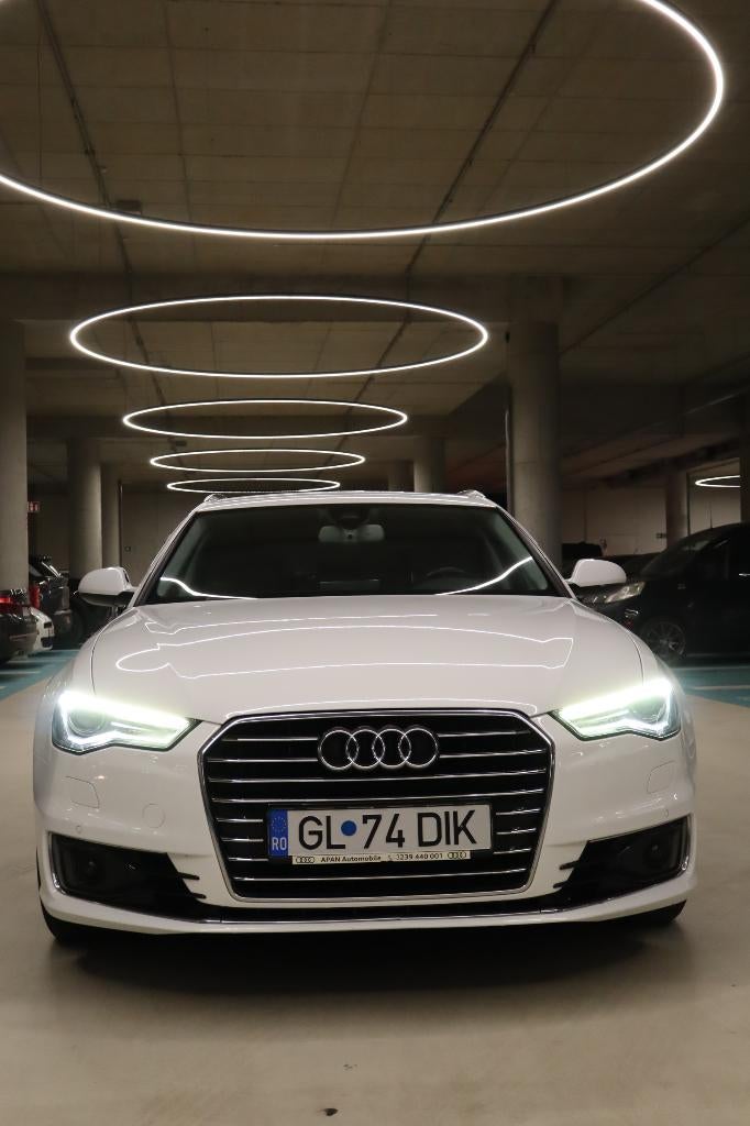 Audi A6 Avant 2.0 TDI 190 pk S tronic – 2016 – Euro 6, Auto's, Audi, Stof, Euro 6, 4 cilinders, Wit