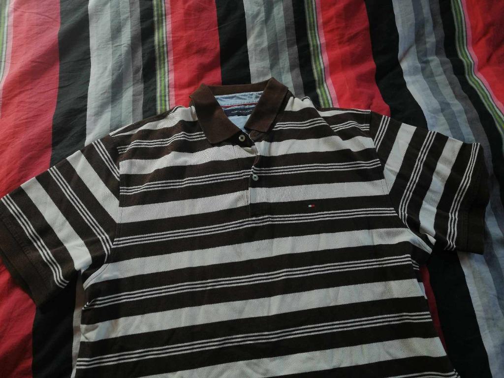 POLO MERK TOMMY HILFIGER – MAAT L, Ophalen of Verzenden, Gedragen, Maat 52/54 (L), Tommy hilfiger
