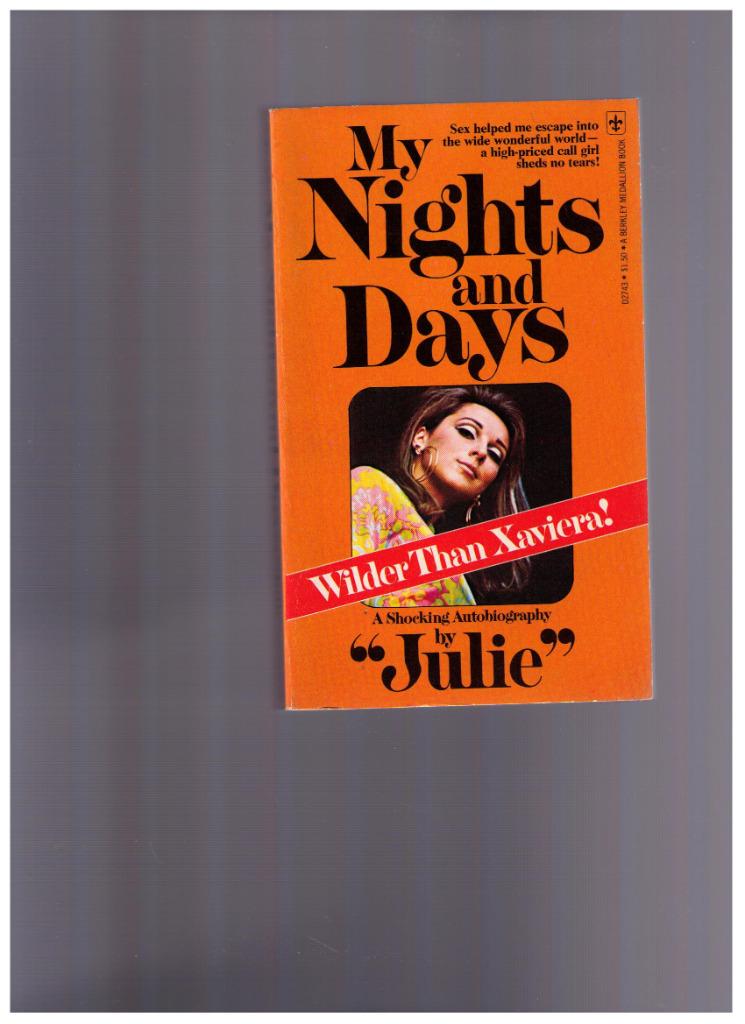 My Nights and Days, autobiografie door JULIE - Berkley 1975, Boeken, Gelezen, Overige, Ophalen of Verzenden, Julie