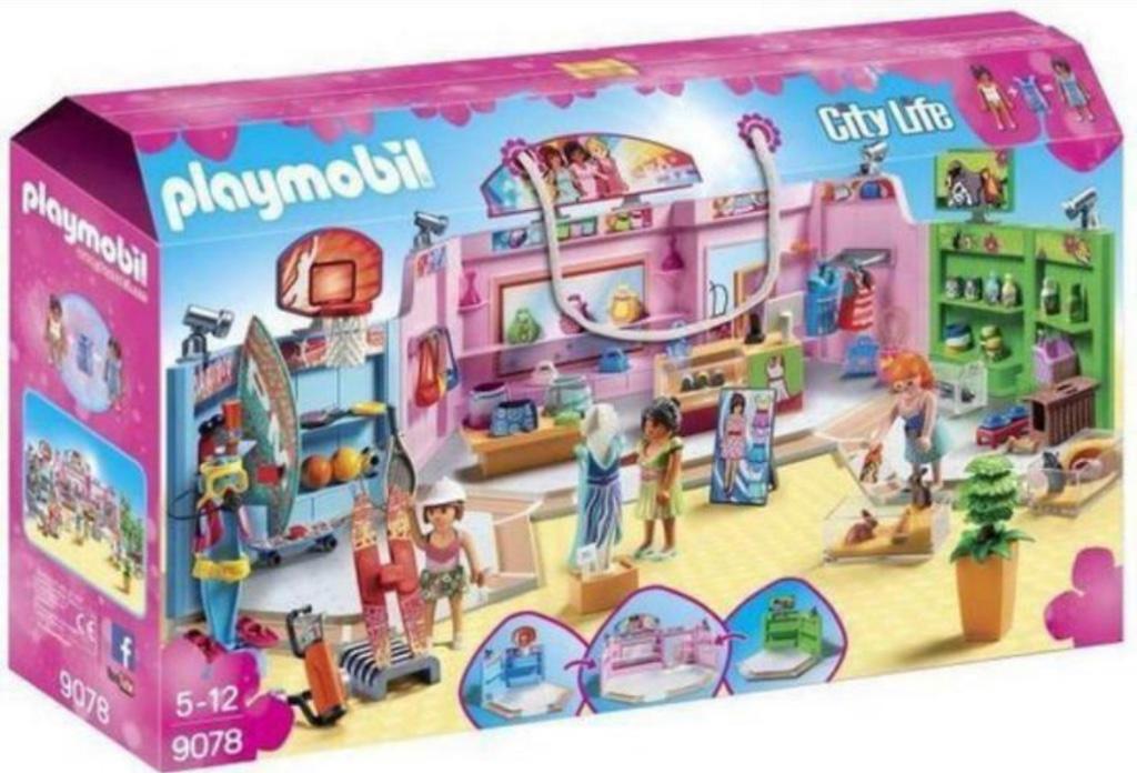galerie marchande Playmobil, Enfants & Bébés, Enlèvement, Neuf, Ensemble complet