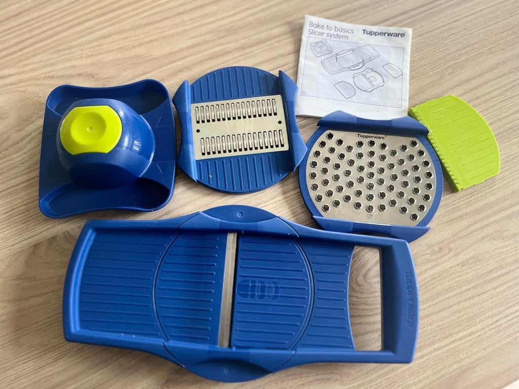 Tupperware-mandoline, Huis en Inrichting, Ophalen of Verzenden, Zo goed als nieuw