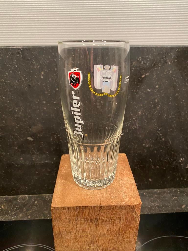 JUPILER RSC ANDERLECHT verzamelglas 25 cl, Enlèvement ou Envoi, Comme neuf, Verre ou Verres, Jupiler