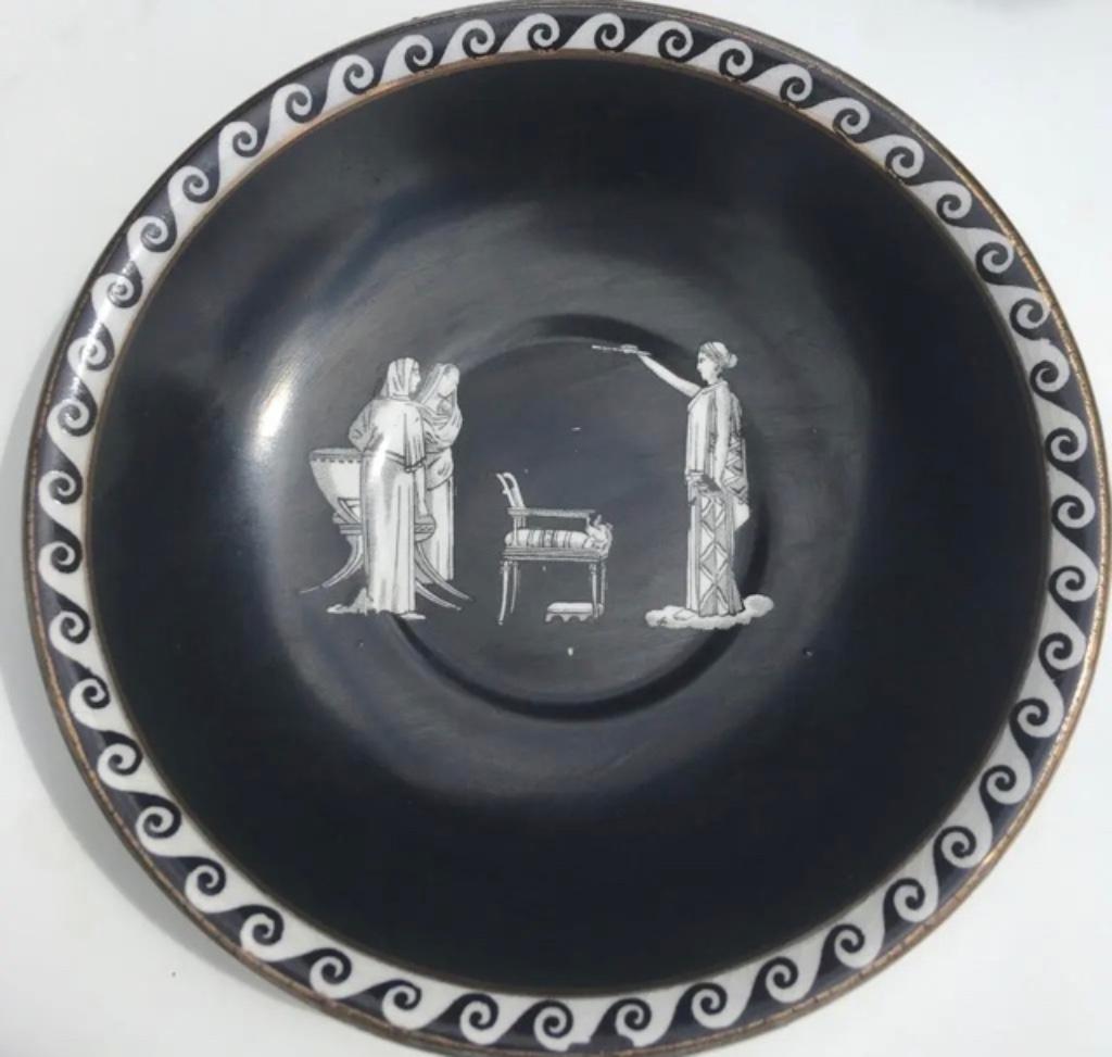 Art Deco Fenton Rialto Ware Pottery UK schaaltje/wandbordje, Antiek en Kunst, Ophalen of Verzenden