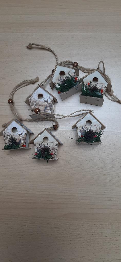 Huisjes kerstboom, Diversen, Ophalen of Verzenden, Zo goed als nieuw