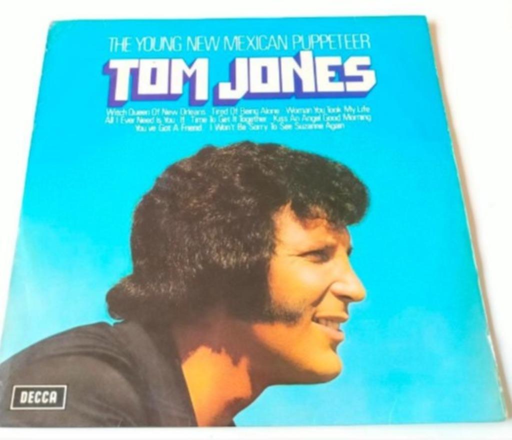 Vinyl LP Tom Jones Young New Mexican Puppeteer Pop Rock, Ophalen of Verzenden, 12 inch