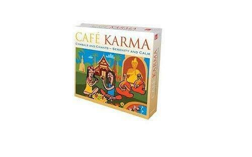 3CD - Café Karma - Cymbals and chants - Serenity and Calm, Ophalen of Verzenden, Nieuw in verpakking
