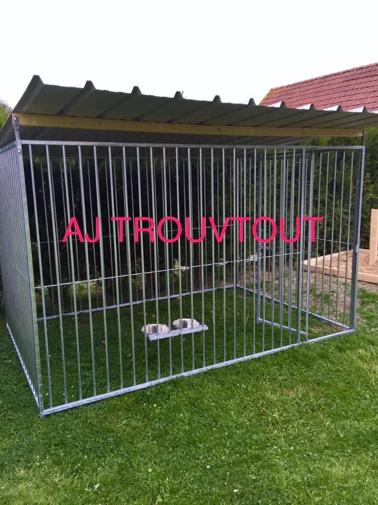 box enclos chien chenil galvanisé 3M/2M 6m2 559euros ttc, Animaux & Accessoires, Accessoires pour chiens, Neuf, Enlèvement ou Envoi
