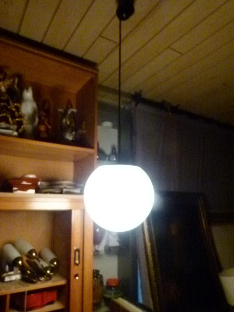 vintage Peill & Putzler hanglamp space age 70er, Enlèvement ou Envoi, Maison et Meubles