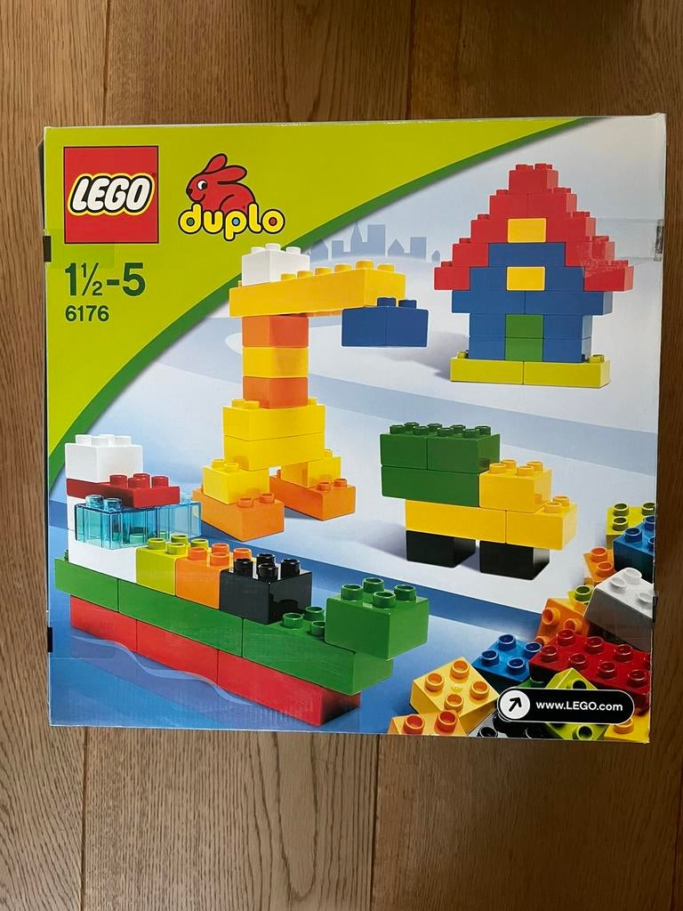 Lego DUPLO basic basisstenen de luxe 6176, Kinderen en Baby's, Ophalen of Verzenden, Zo goed als nieuw, Losse stenen, Duplo