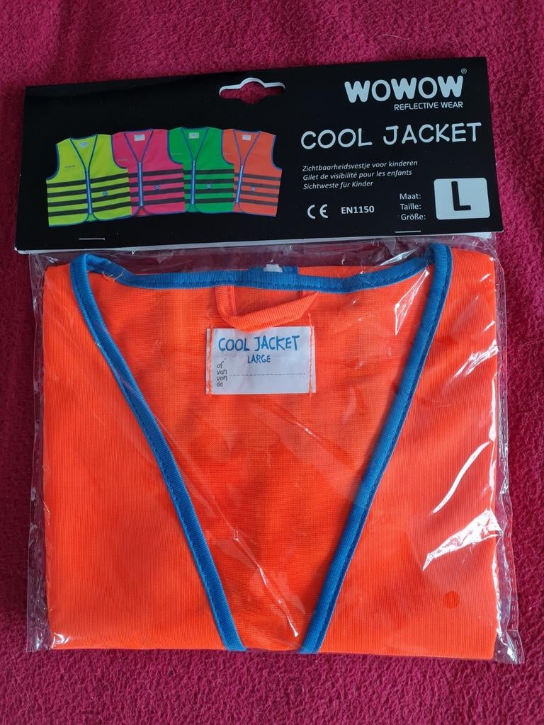 Veiligheidsvestje Fluo kind maat L, Ophalen of Verzenden, Nieuw