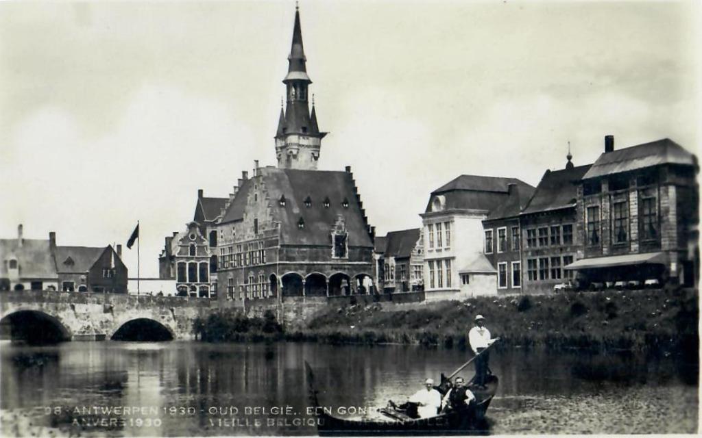 Oude postkaart Antwerpen 1930 Wereld Expo, Verzamelen, Ophalen of Verzenden, Antwerpen