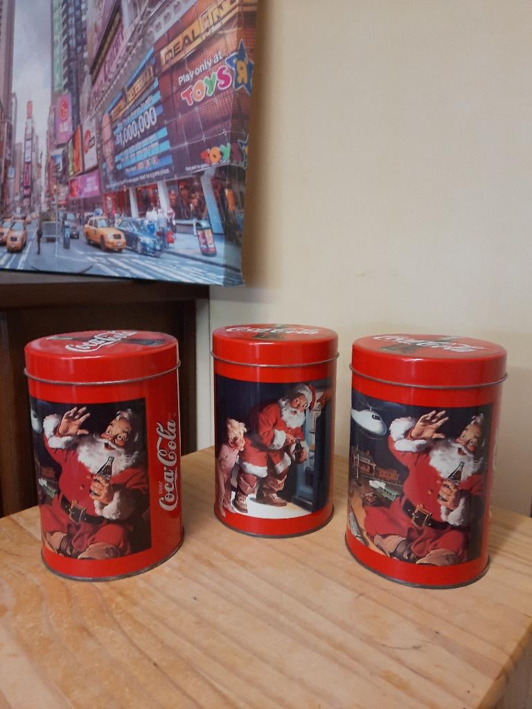 3 canettes de Coca-Cola, Enlèvement ou Envoi, Comme neuf, Ustensile