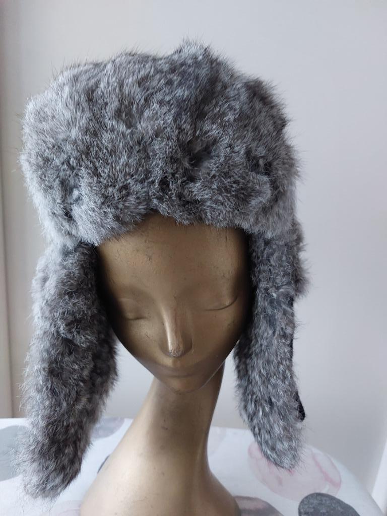 chapka grise imperméable avec oreilles, Enlèvement ou Envoi, Comme neuf, Tenson, Chapeau