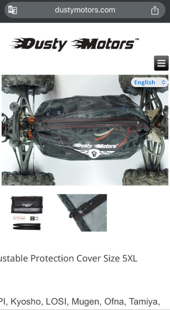 Dusty Motors cover voor RC buggy, Hobby en Vrije tijd, Ophalen, Zo goed als nieuw